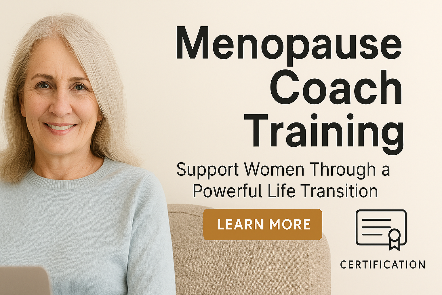 Menopause Coach Training – Support Women Through a Powerful Life Transition